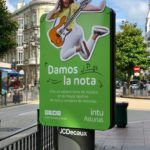 Publicidad exterior en mupi corpóreo 3D para Intu Asturias