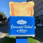 Mupi corpóreo 3D para Central Lechera Asturiana