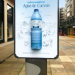 Publicidad exterior en mupi corpóreo 3D para Agua de Cuevas
